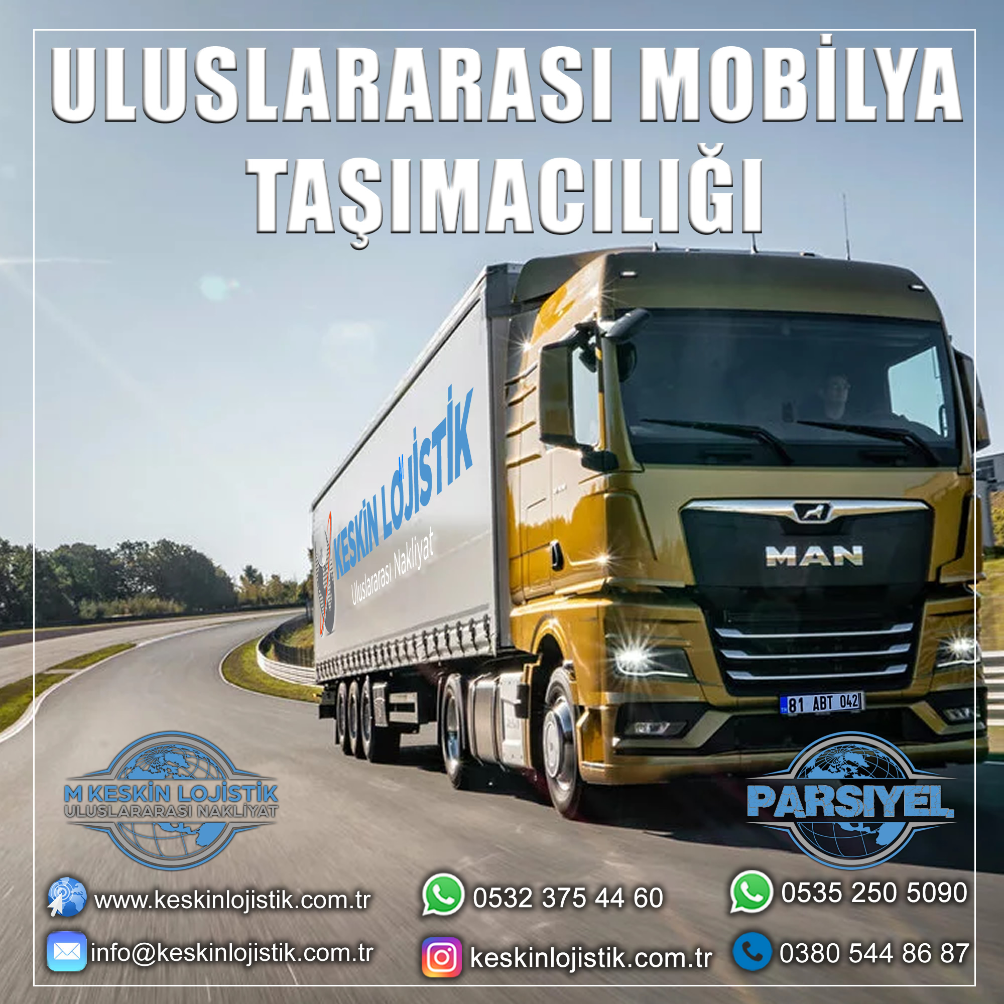 Uluslararası Mobilya Taşımacılığı